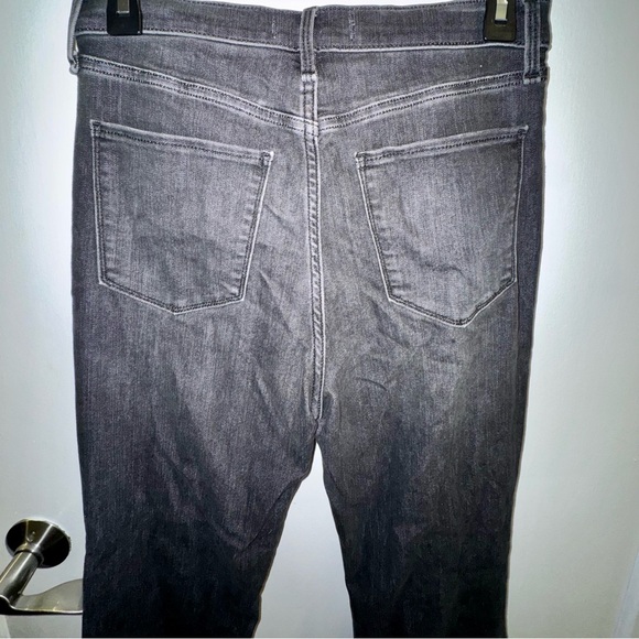 Abercrombie & Fitch Dark Gray Flare Jeans - Picture 6 of 8